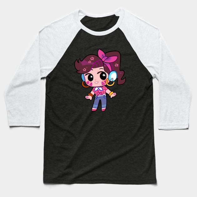 Cruiser Dva! Baseball T-Shirt by giraffalope